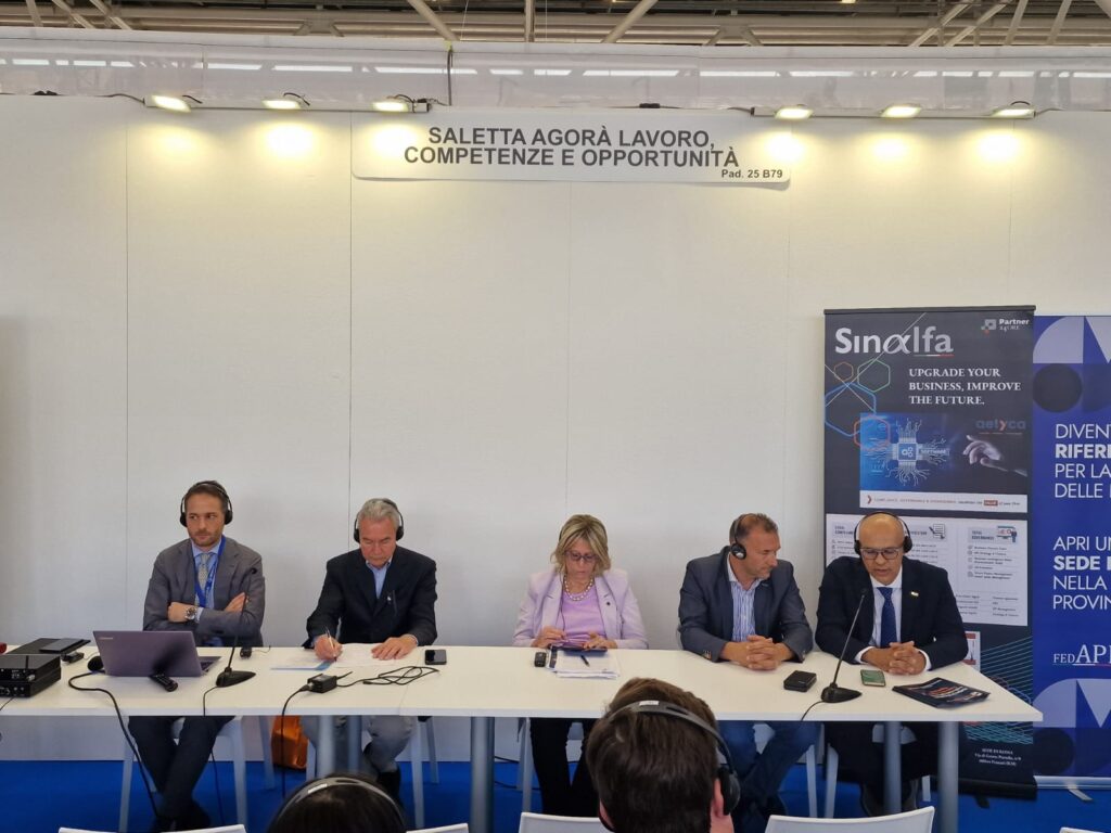 Panel nella Saletta Agorà