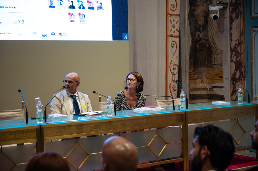 I relatori in Sala Zuccari